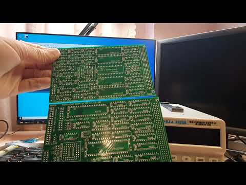 Видео: Ретрокомпьютинг 27. Mini68K на Motorola 68008 от Mr. John R. Coffman с терминальным доступом.