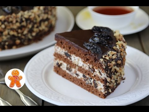 Видео: Торт "Чернослив в Шоколаде" ✧ Chocolate Prunes Cake (English Subtitles)