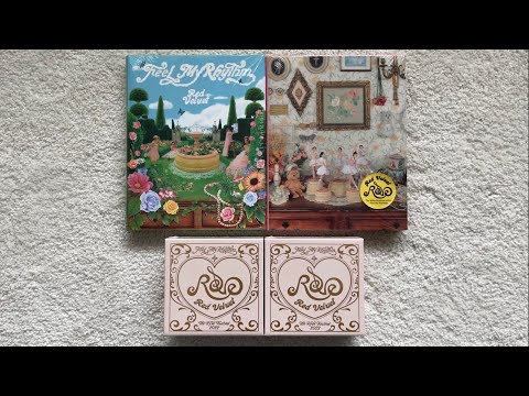 Видео: ♡Распаковка седьмого мини-альбома Red Velvet TRF 22: Feel My Rhythm (Capriccioso, Calmato & Orgel...