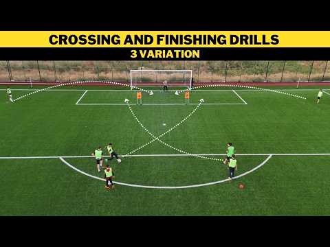 Видео: Упражнения на Навесы и Завершение | 3 Вариации | Футбольная Тренировка