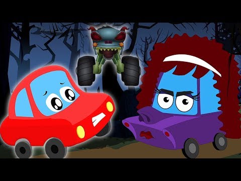 Видео: Хэллоуин вернулся | песня для детей | Halloween Is Back | Little Red Car Russia