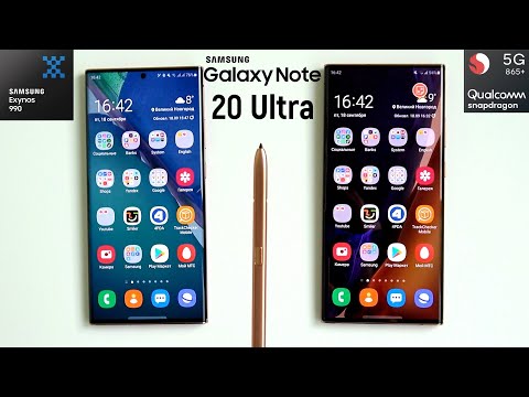 Видео: Samsung Galaxy Note 20 Ultra: Snapdragon 865+ VS Exynos 990 – момент истины!