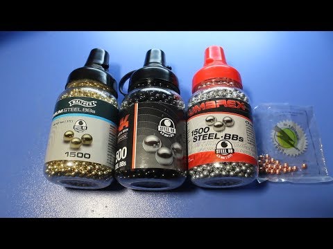 Видео: Обзор и сравнение шариков для пневматики