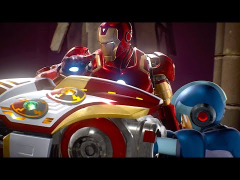 Видео: Железный человек создаёт совершенную протонную пушку Мегамена — Marvel vs Capcom Infinite