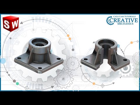 Видео: Уроки Solidworks.Корпус