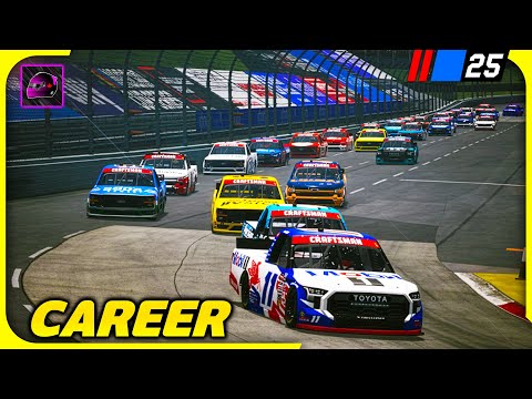 Видео: Мэтт Крафтон бушует на радио — режим карьеры NASCAR 25: часть 8