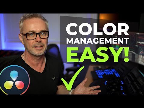 Видео: Resolve Color Management ЛЕГКИЙ — ДЛЯ НАЧИНАЮЩИХ менее чем за 15 минут.
