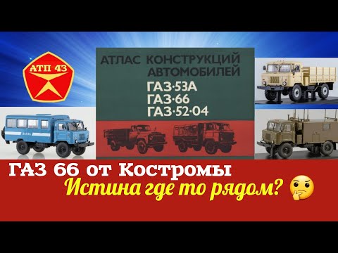 Видео: ГАЗ 66🔹️Страсти по 43 масштабу🔹️Масштабная модель от SSM 1:43