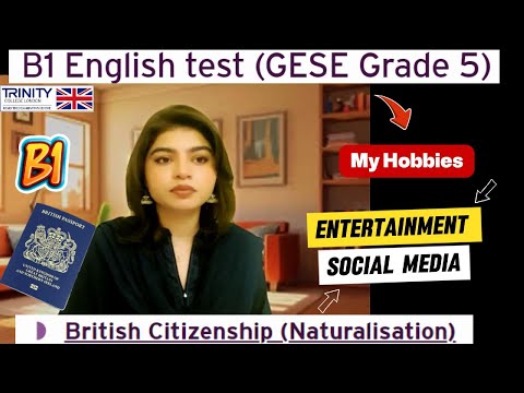 Видео: Тест по английскому языку B1 (GESE, 5 класс) | Британское гражданство SELT | Тринити-колледж Лонд...