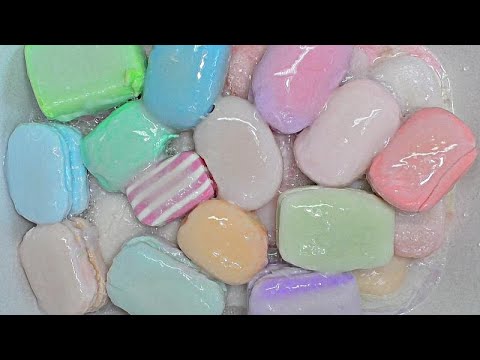Видео: 30 pieces SOAKED SOAP💙💗💛💚💘💜MUSHY ASMR/30 шт РАЗМОКШЕГО ЦВЕТНОГО МЫЛА/Very satisfying relax sound