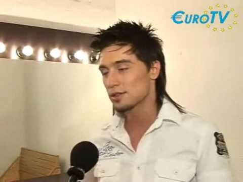 Видео: Дима Билан Интервью Рига Euro TV 24 05 2006