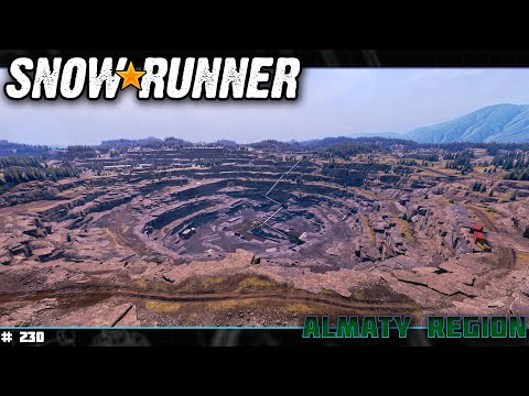 Видео: Snowrunner ➤ 230 ➤ Almaty Region  ➤ Алматинская область  ( Задания с сейсмовибратором ) #snowrunner