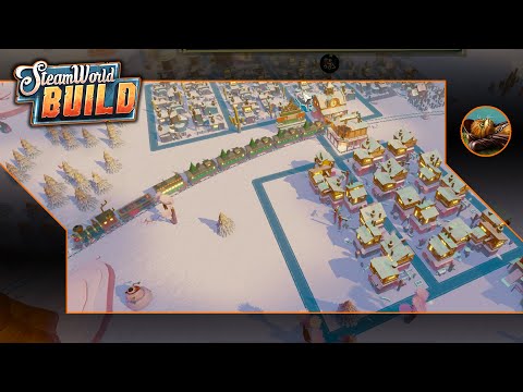 Видео: Steamworld Build #01 🧭⛏️🤖 Зимней порой прекрасен этот мир :) 🤖⛏️🧭