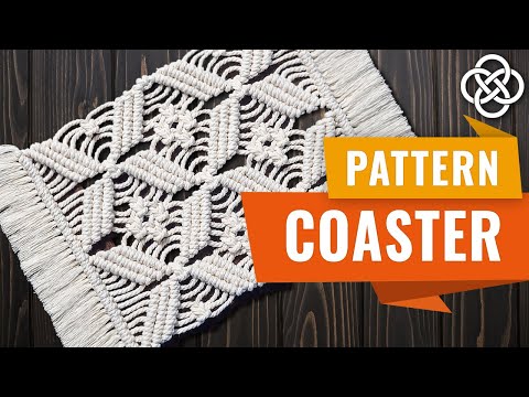Видео: Салфетка в технике макраме | DIY | Урок макраме
