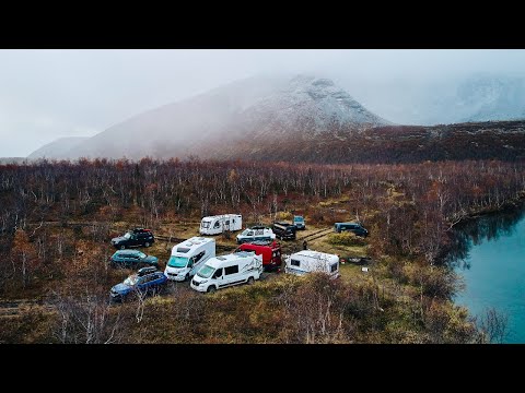 Видео: Наш первый VANLIFE тур!!! На север в 10 экипажей!!!