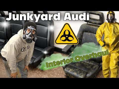 Видео: Я купил Audi на свалке... А потом сделал салон совершенно новым!