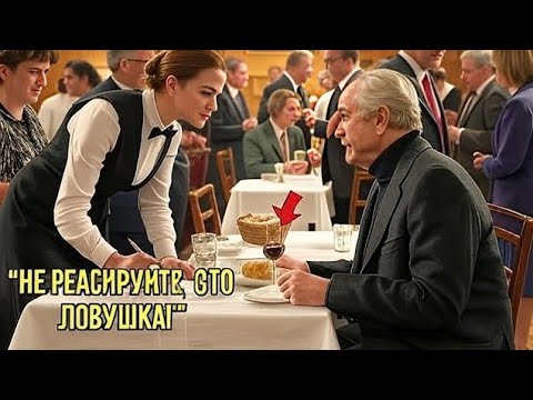 Видео: «Официантка сунула записку с подносом — владелец прочёл… и ВСЁ в ресторане замерло!»