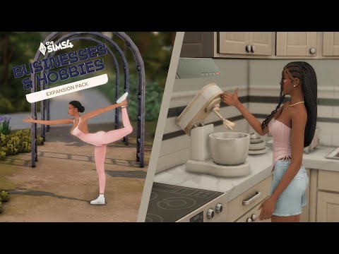 Видео: Владение пекарней и студией пилатеса🌿 | Бизнес и хобби в Sims 4