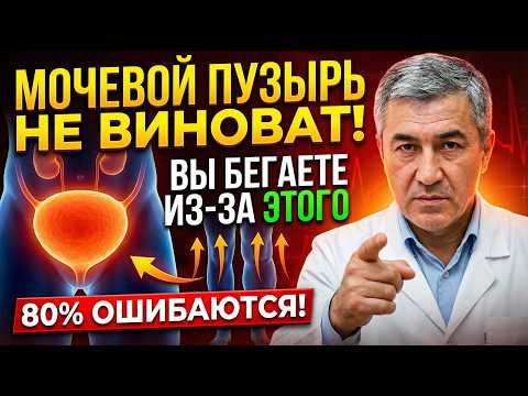 Видео: МОЧЕВОЙ ПУЗЫРЬ УСПОКОИТСЯ! Вы перестанете бегать в туалет по ночам, если сделаете это | ЛАЙФХАК