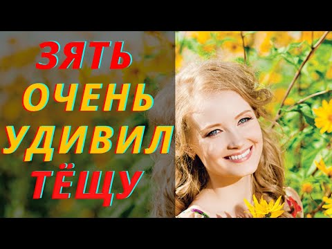 Видео: ТЁЩА И ЗЯТЬ - УДИВИЛ ТЁЩУ. Истории про тещу. Любовные истории. Аудио рассказ