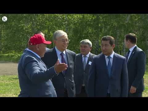 Видео: Дайындық-Агро ЖШС директоры Біржан Шәймерденов Президентке шаруа қожалығының қызметі жайлы баяндады