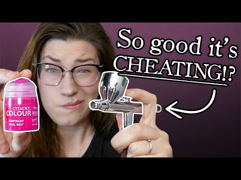 Видео: ПРОСТЫЕ секреты аэрографии, которые вам нужно знать | Миниатюрная живопись