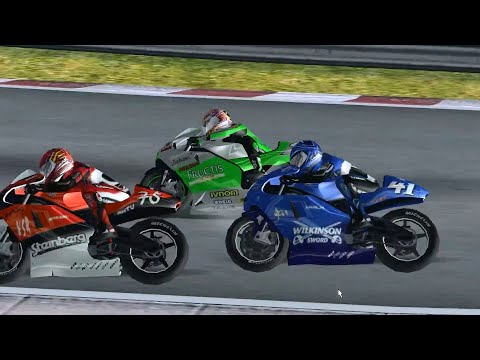 Видео: Moto Racer 3: Gold Edition - прохождение - скорость 250CC - Захсенринг