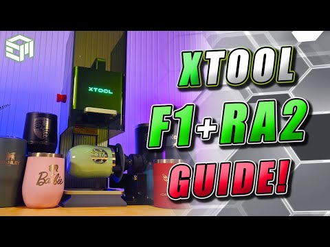 Видео: Руководство по поворотному модулю XTOOL F1 и RA2 Pro: станьте мастером гравировки на барабанах (+...