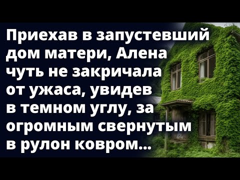Видео: Приехав в запустевший дом матери, Алена чуть не закричала, увидев в темном углу Любовные истории