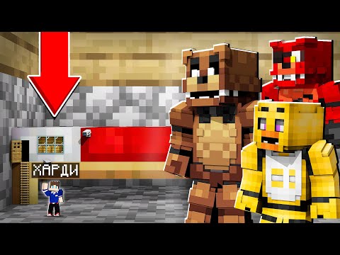 Видео: ПРО УМЕНЬШИЛСЯ И СПРЯТАЛСЯ ОТ СЕМЬИ АНИМАТРОНИКОВ ПОД КРОВАТЬЮ В МАЙНКРАФТ FNAF МУЛЬТИК