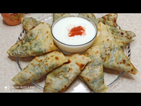 Видео: КУК-САМСА✨ТАКАЯ ВКУСНАЯ РАССЫПЧАТАЯ С ЗЕЛЕНЬЮ! Бичак сомса