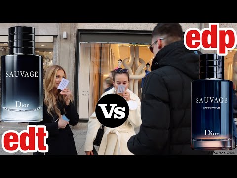 Видео: Dior Sauvage edt против Dior Sauvage edp | тест ароматов