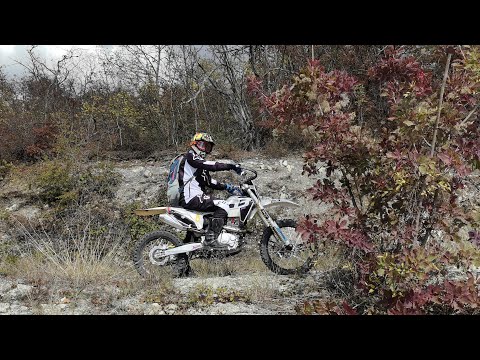 Видео: Дочь вливается в эндуро. Пробуем новое  хобби.  