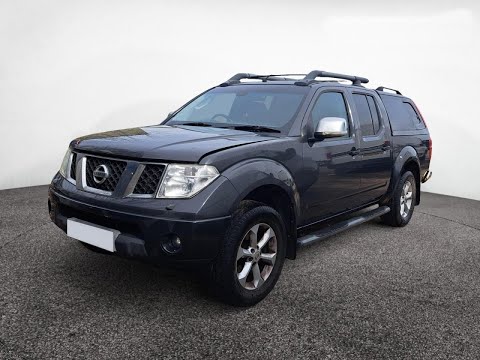 Видео: Обзор машины и проверка работы двигателя Nissan Navara 2.5D 2008г. АКПП пробег 169380 км Англия B107