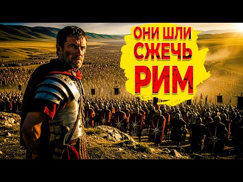 Видео: Как 50,000 римлян остановили миллион варваров. Гениальная тактика, изменившая историю.