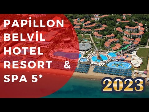 Видео: ткройте для себя роскошь всё включено в Papillon Belvil Belek | Прогулка по отелю