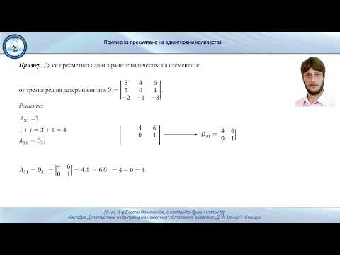 Видео: Пресмятане на адюнгирани количества