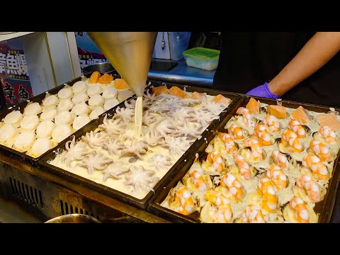 Видео: Тайваньский тур по уличной еде на ночном рынке Люхэ и Жуйфэн 2023 г.