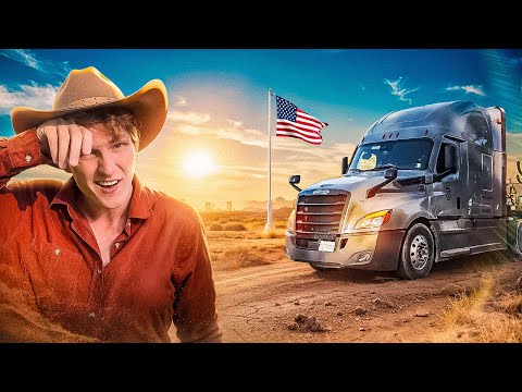 Видео: Жара в Техасе! Где-то в Глуши США...