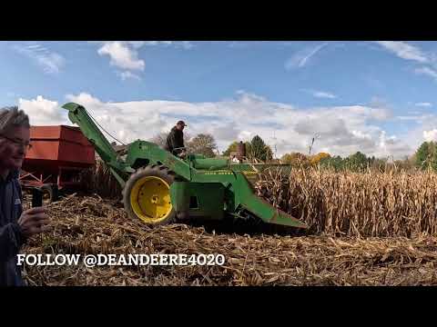Видео: Урожай кукурузы John Deere 2025 4K