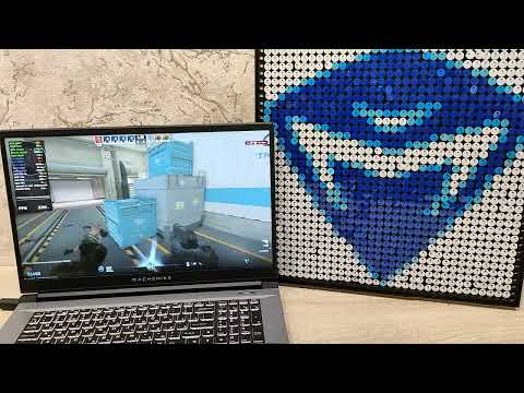 Видео: 115 Вт на процессоре? обзор 17.3" игрового ноутбука Machenike L17 Star 2K XL