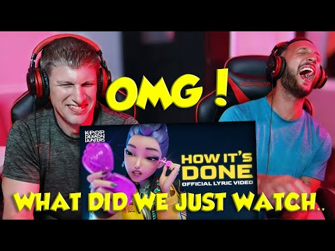 Видео: Реакция на официальный лирический клип «How It’s Done» | KPop Demon Hunters | Sony Animation
