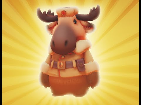Видео: Северный олень против утки |Party Animals