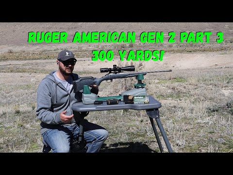 Видео: Обзор Ruger American Gen 2 308: 300 ярдов! Часть 3