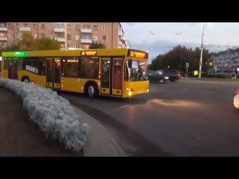 Видео: Брестский автобус Середина сентября.