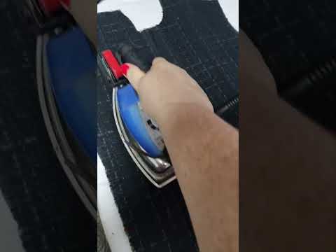 Видео: ✅️ ДУБЛИРОВАНИЕ  ПОЛОЧЕК ПИДЖАКА ИЗ РЫХЛОГО ТВИДА В КЛЕТКУ