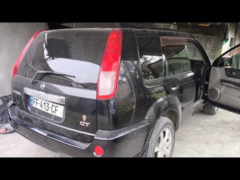 Видео: Как снять потолок Nissan X-trail t30