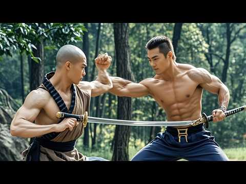 Видео: Худой монах непобедим в кунг-фу, даже самый сильный мастер меча не сравнится с ним!