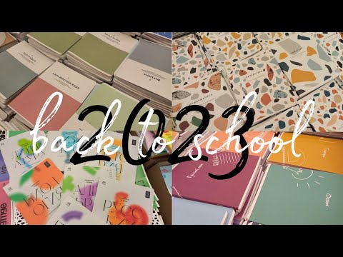 Видео: 015. BACK TO SCHOOL 2023 | STATIONARY HAUL |покупка эстетичной канцелярии | обзор магазинов