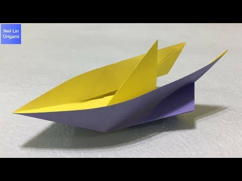 Видео: Как сделать кораблик оригами
